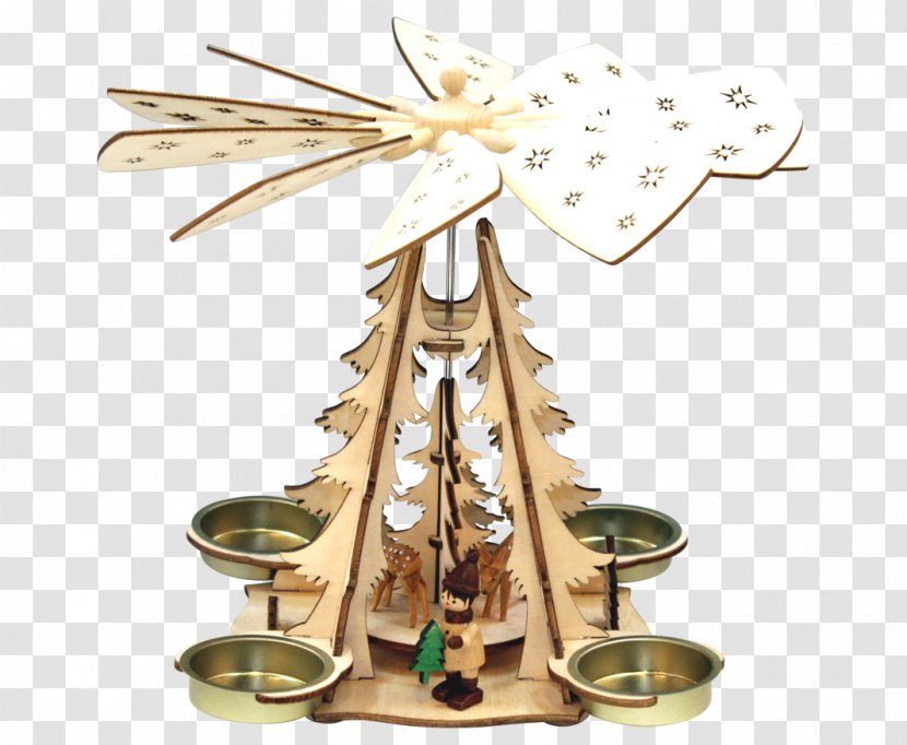 Brass Christmas Ornament 01504 - Forest Scenes Transparent PNG