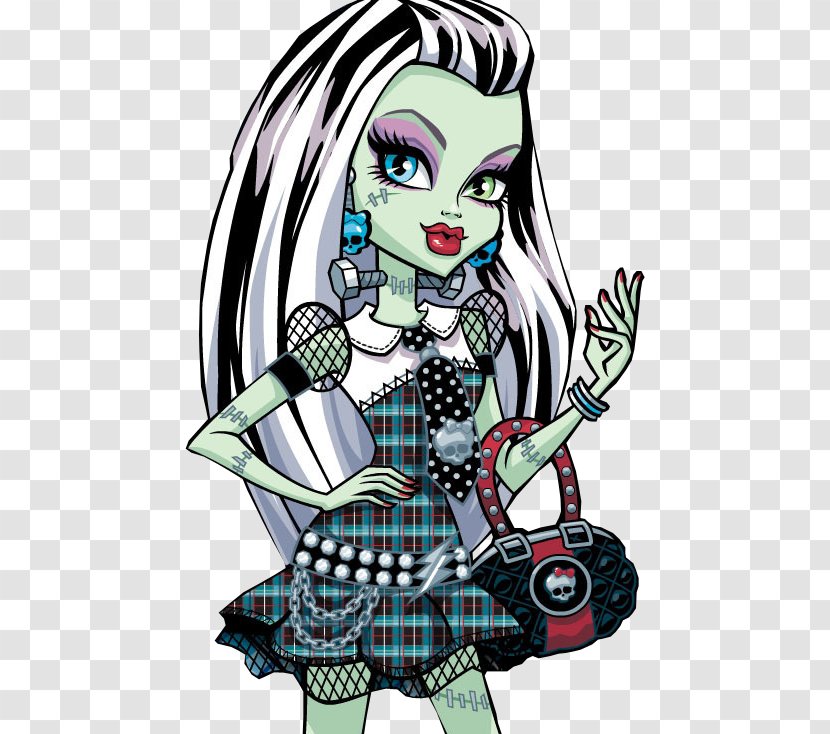 Frankie Stein Frankenstein Adam Monster High Basic Doll - Toy - Ghoul Transparent PNG