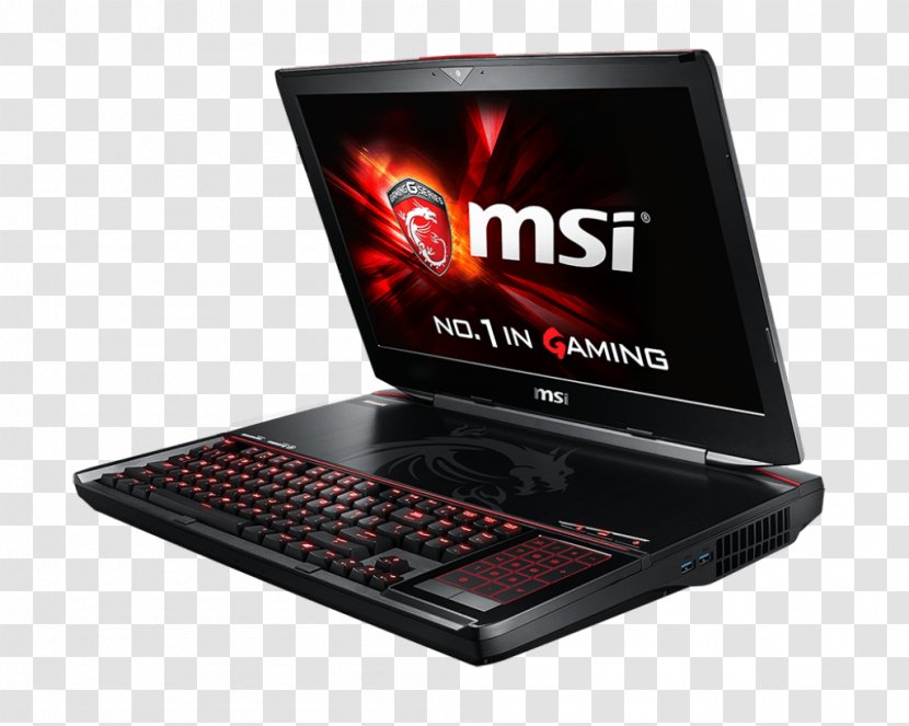 Micro-Star International Extreme Performance Gaming Laptop GT80 Titan SLI GeForce Scalable Link Interface - Intel Core Transparent PNG