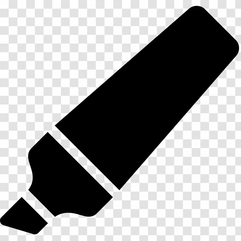 Pencil Cartoon - Ballpoint Pen - Logo Black Transparent PNG