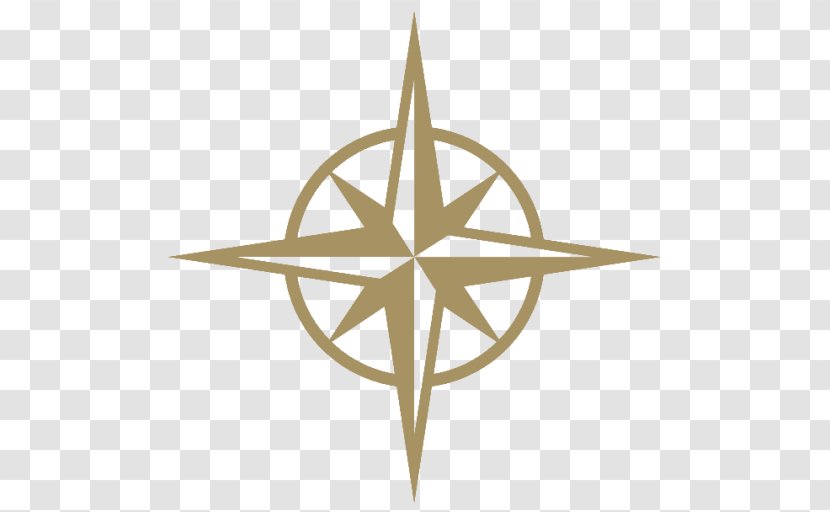North Cardinal Direction Points Of The Compass Rose - Stock Photography Transparent PNG