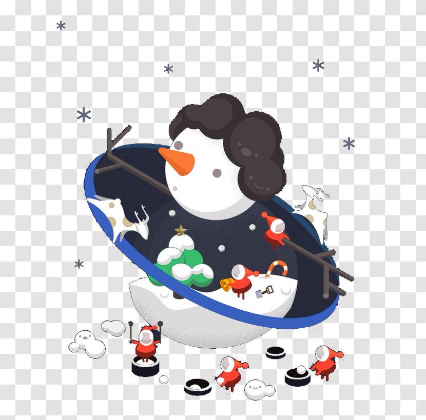 Santa Claus Christmas Snowman Clip Art Transparent PNG