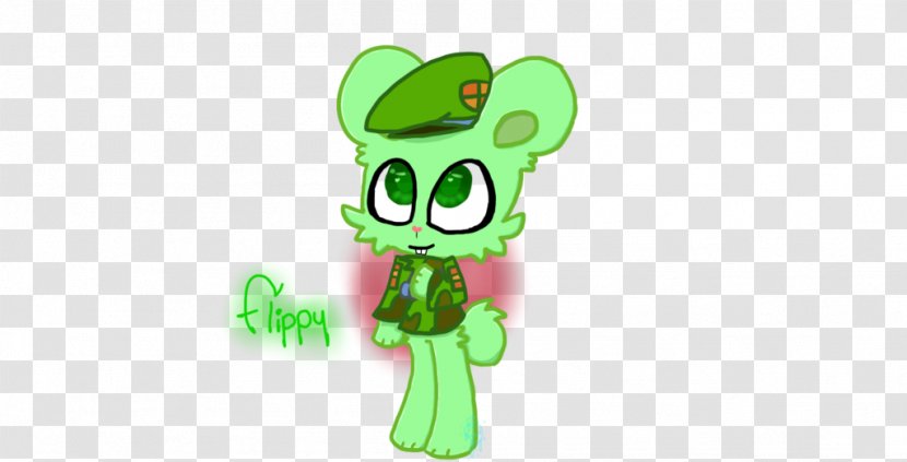 Flippy Flaky Fan Art Cartoon - Happy Tree Friends - Organism Transparent PNG