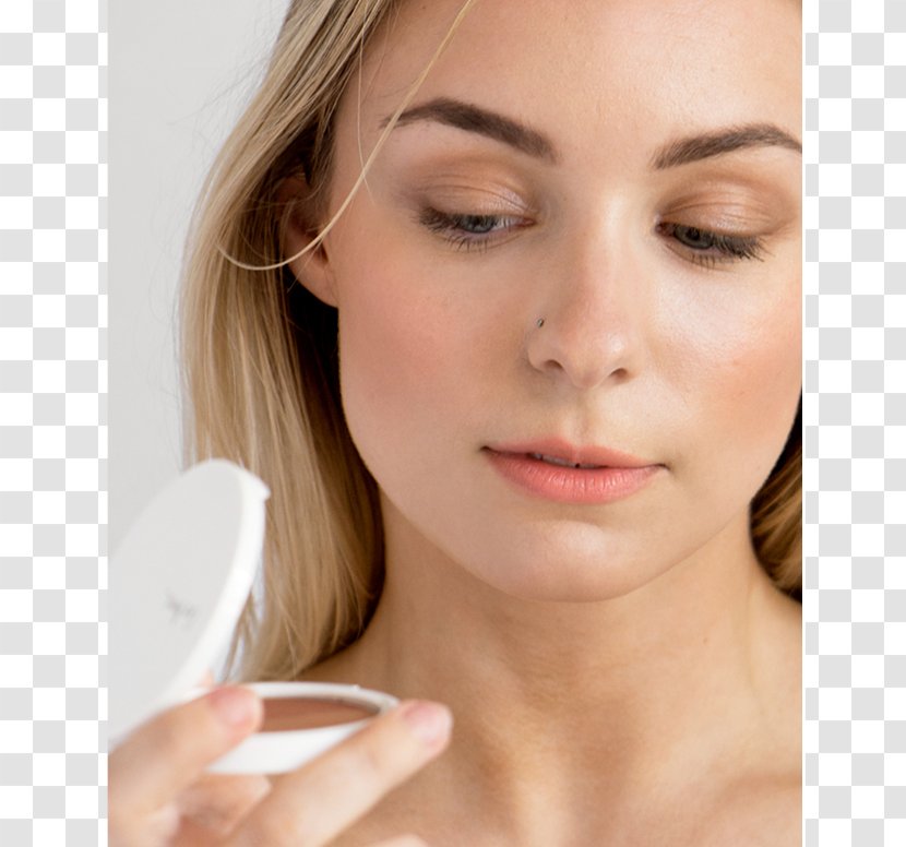 Face Powder Cosmetics Rouge Eyelash - Jaw Transparent PNG