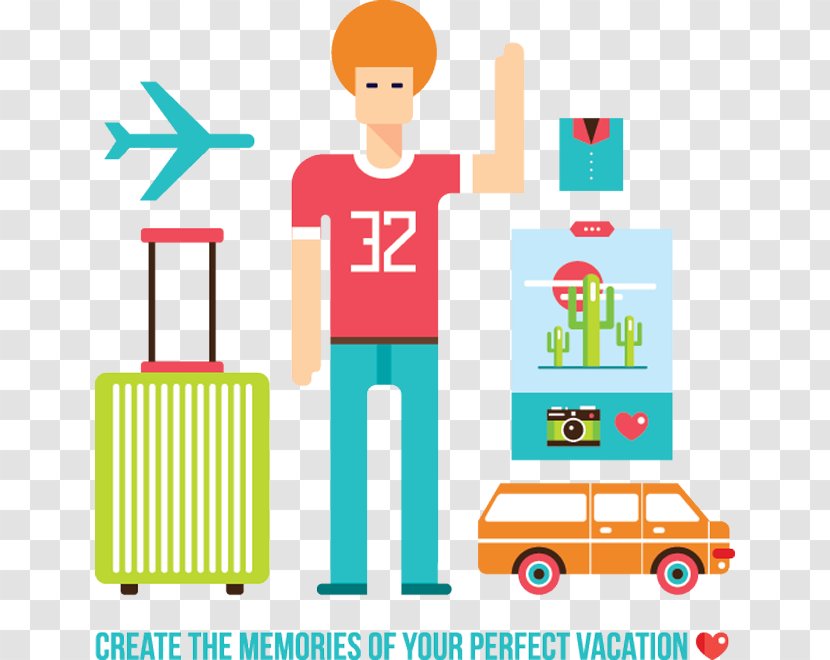 Travel Vacation Clip Art - Human Behavior - Emirate Trip Flyer Transparent PNG