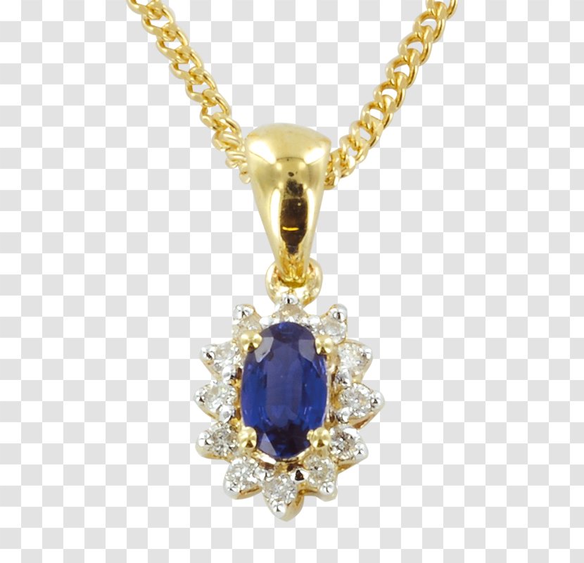 Sapphire Necklace Charms & Pendants Locket Diamond Transparent PNG
