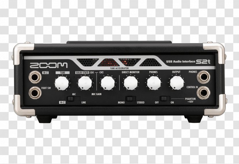 Guitar Amplifier Effects Processors & Pedals Sound Recording And Reproduction Zoom Corporation Audio - Multitrack - USB Transparent PNG