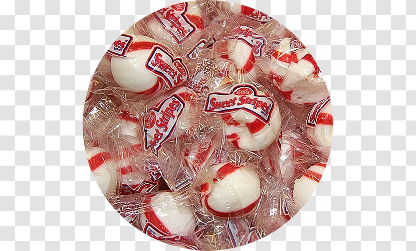 Candy Cane Peppermint Bobs Candies - Now And Later - Mint Transparent PNG