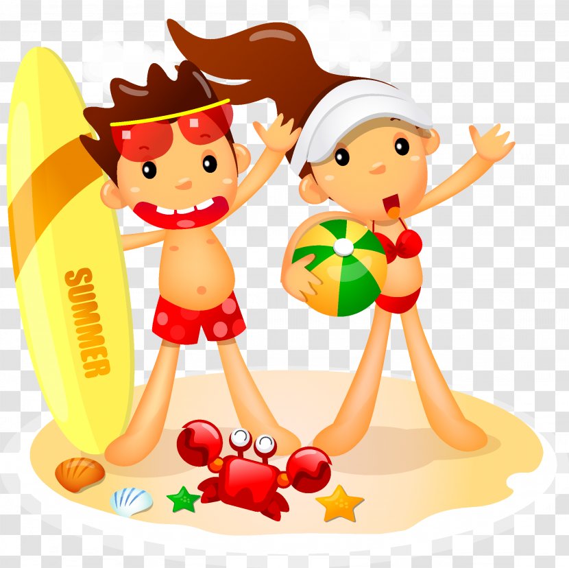 Seaside Resort Swimming - Convite - Children Play Transparent PNG