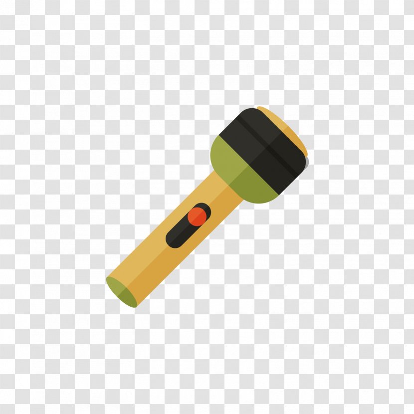 Download Flashlight - Tool - Yellow Transparent PNG