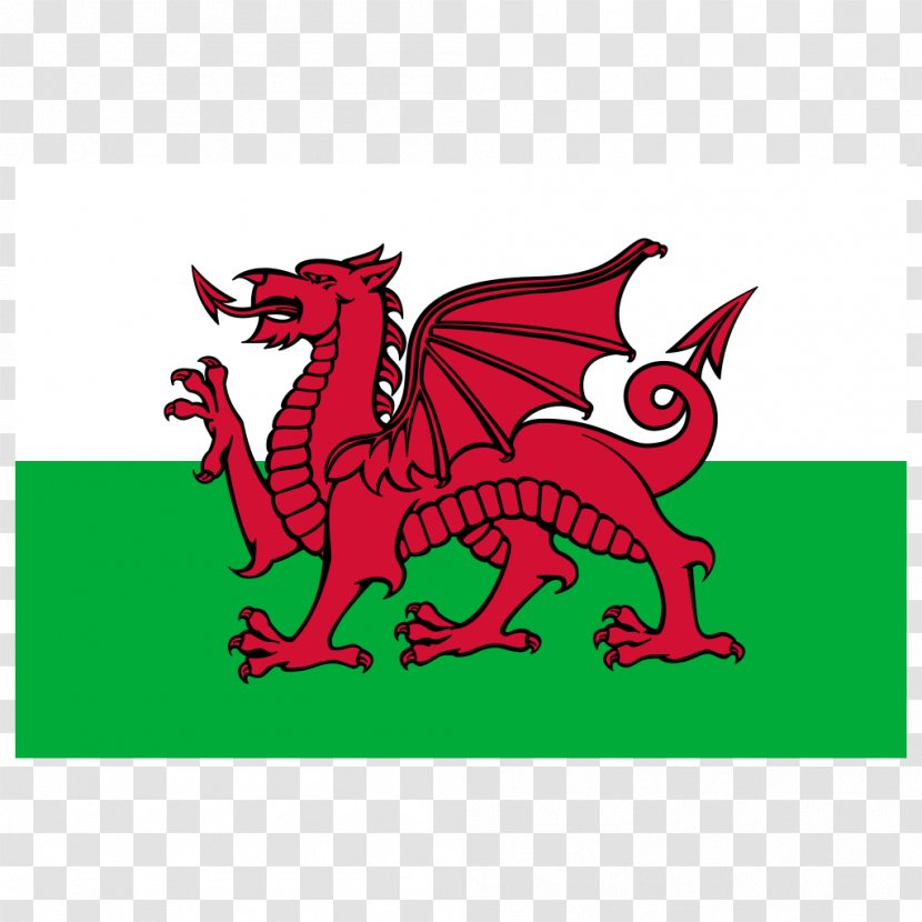 Flag Of Wales Welsh Dragon Jolly Roger - People Transparent PNG