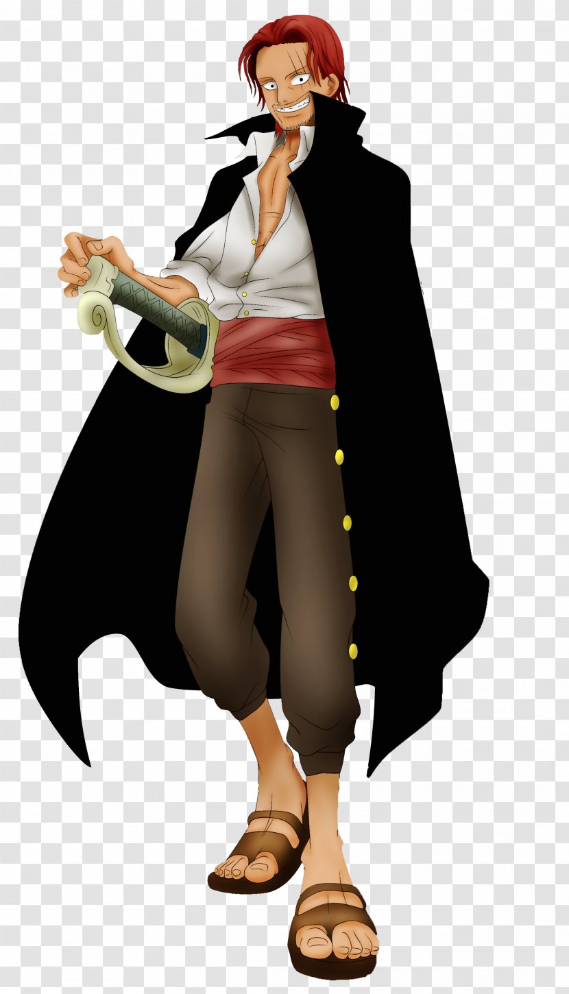 Shanks Dracule Mihawk Monkey D. Luffy Red Hair Pirates - Frame Transparent PNG