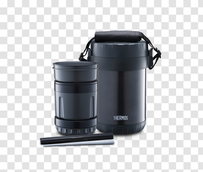 Thermoses Thermos Bento Lunch Box Set Jar Food Container 0.6L Black From Japan Model H266 L.L.C. Zojirushi Mr Stainless - Cameras Optics - Star Wars Mugs Soup Transparent PNG
