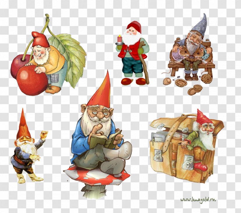Snow White Dwarf Gnome Drawing Little People - Elf Transparent PNG