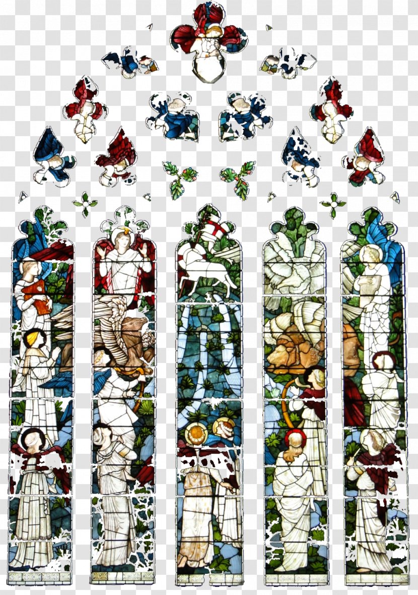 Stained Glass Aladdin Church Christianity - Stain - Figure Transparent PNG