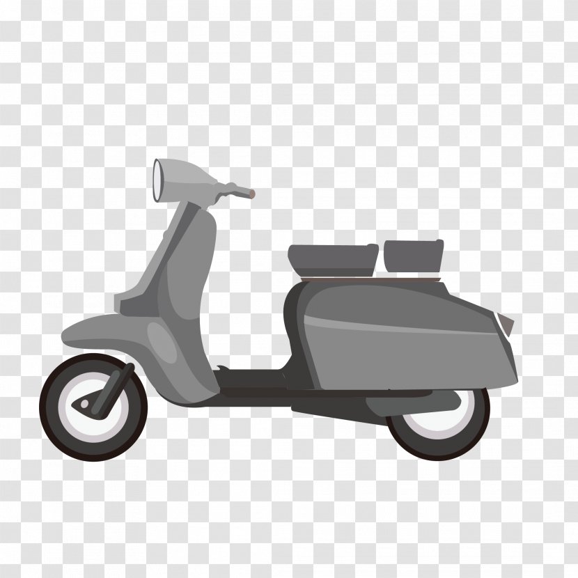 Motorcycle Car Lambretta Electric Vehicle Scooter Transparent PNG