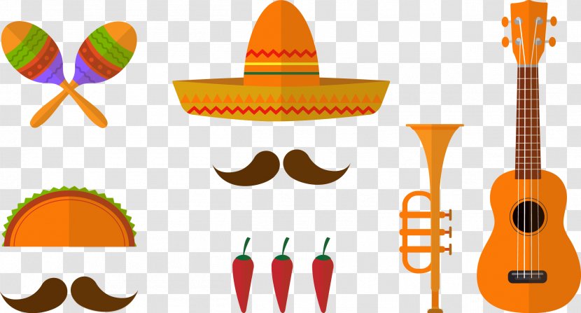 Mariachi Clip Art - Heart - Vector Hat Transparent PNG