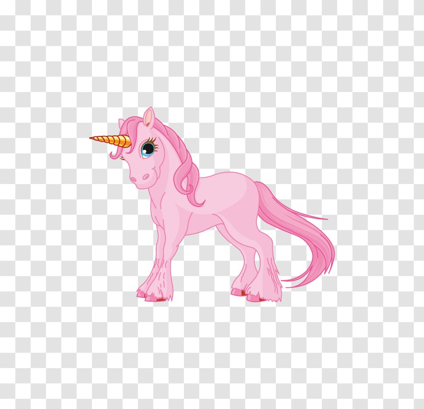 Invisible Pink Unicorn Mural - Fictional Character Transparent PNG
