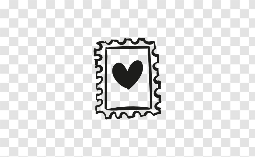 Heart Postage Stamps Sign Romance Love - Tree - Watercolor Transparent PNG