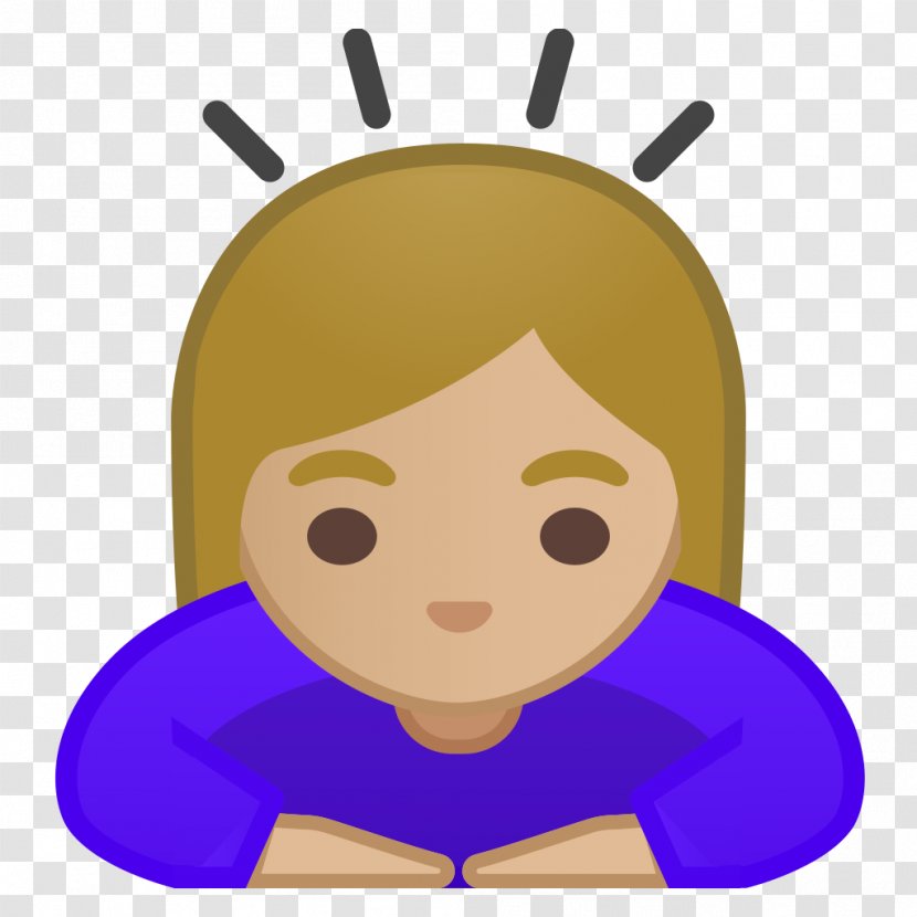 Clip Art Emoji Gesture - Head Transparent PNG