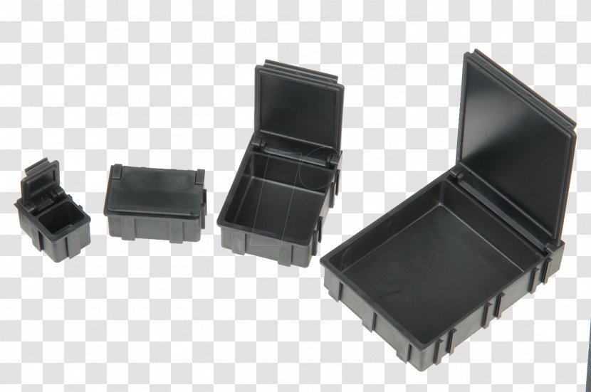 Plastic Lid Electronics Box Black - Color Transparent PNG