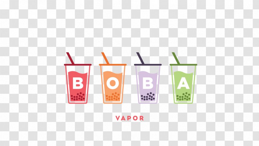 Electronic Cigarette Aerosol And Liquid Brand Logo Graphic Design - Nicotine - Boba Tea Transparent PNG