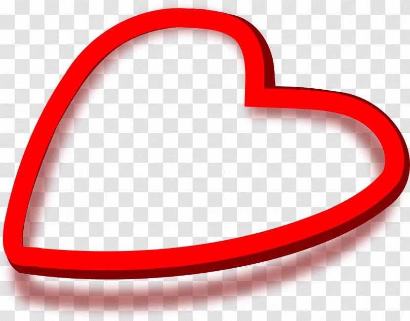 Heart Clip Art - Red - Badge Transparent PNG