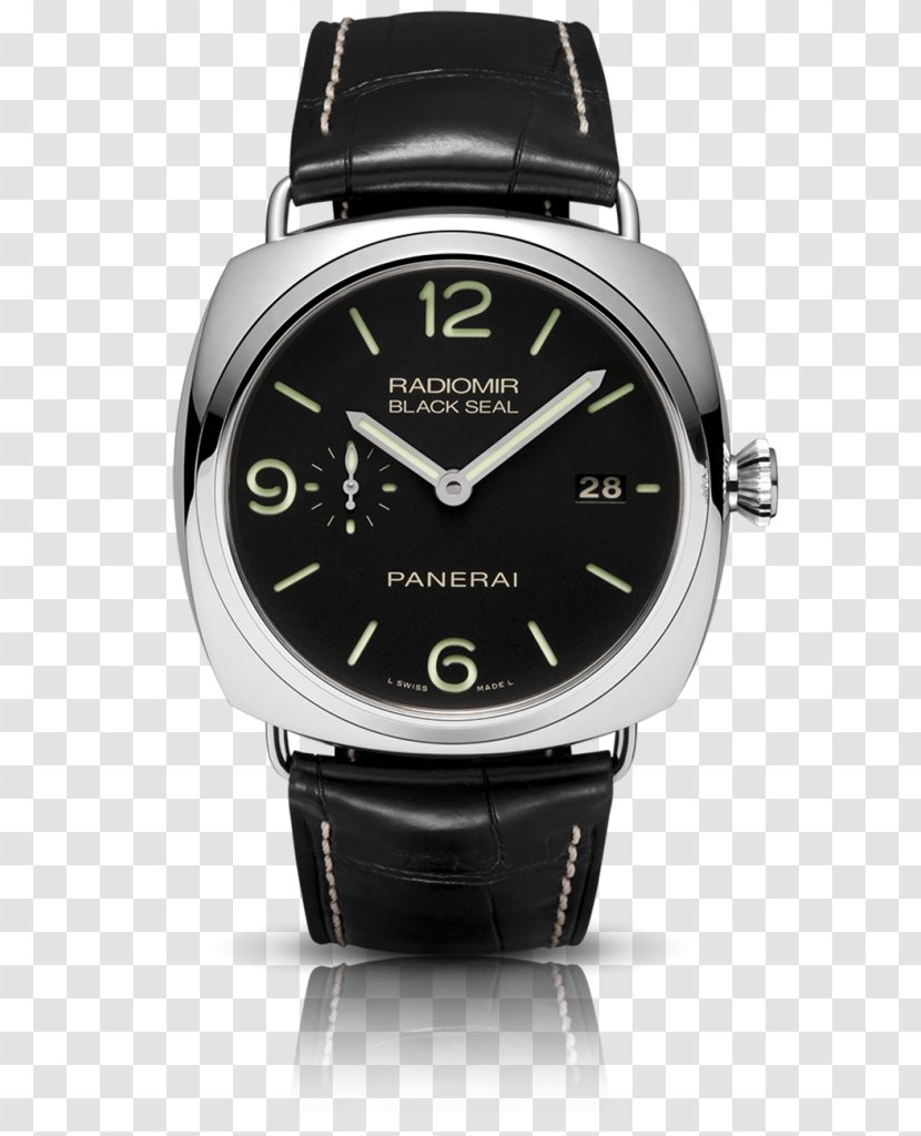 Panerai Men's Luminor Marina 1950 3 Days Watch Base 8 Acciaio Paneria - Strap Transparent PNG