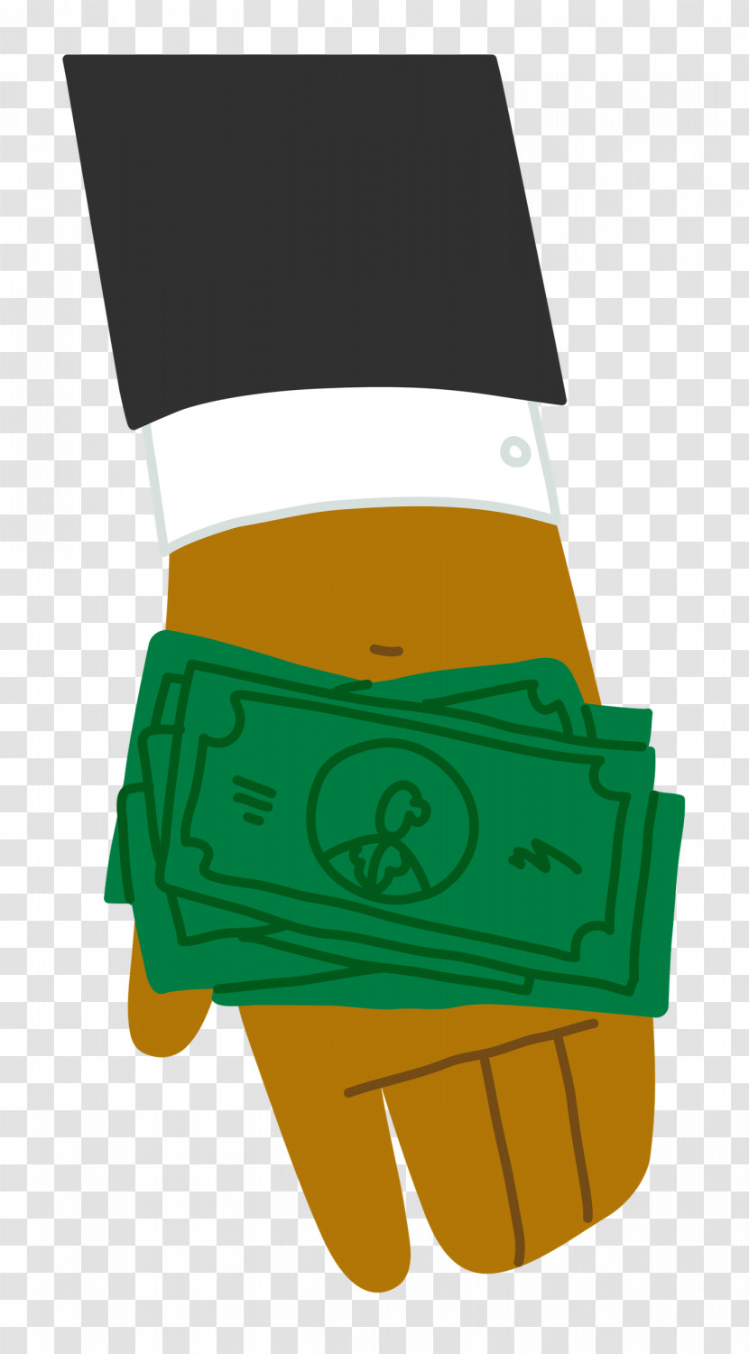 Hand Giving Cash Transparent PNG