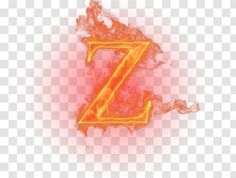 Light Flame Combustion Fire - Silhouette - Letter Transparent PNG