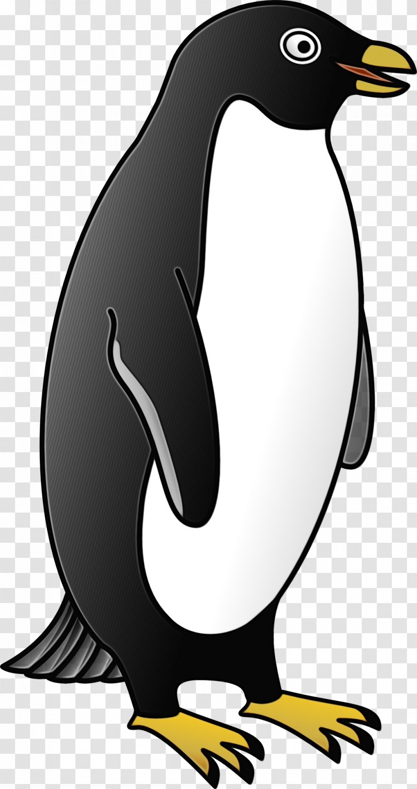 Penguin - Beak - Blackandwhite Tail Transparent PNG