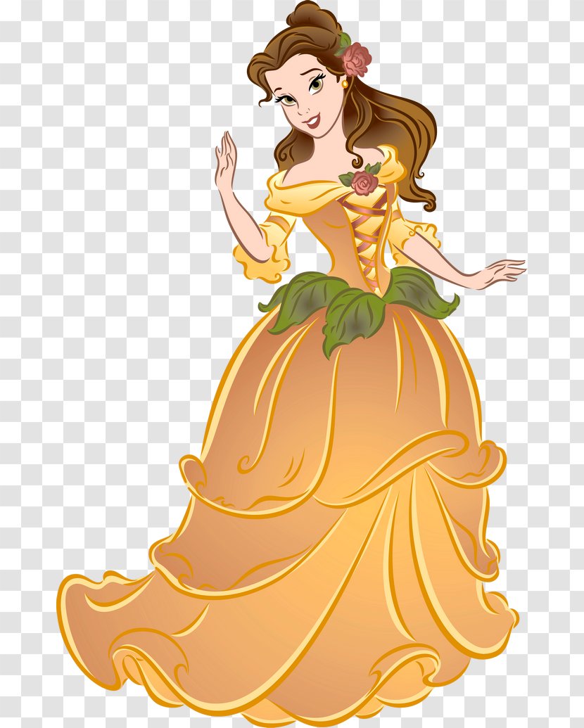 Belle Cinderella Beast Tiana Ariel - Walt Disney - Company Transparent PNG