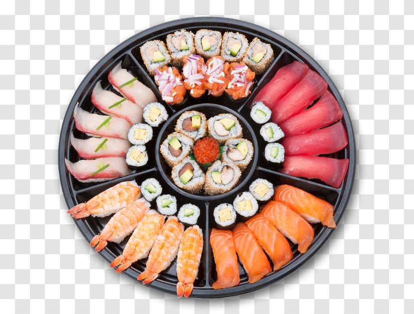 Sushi Sashimi California Roll Japanese Cuisine Capelin - Comfort Food - Va Transparent PNG