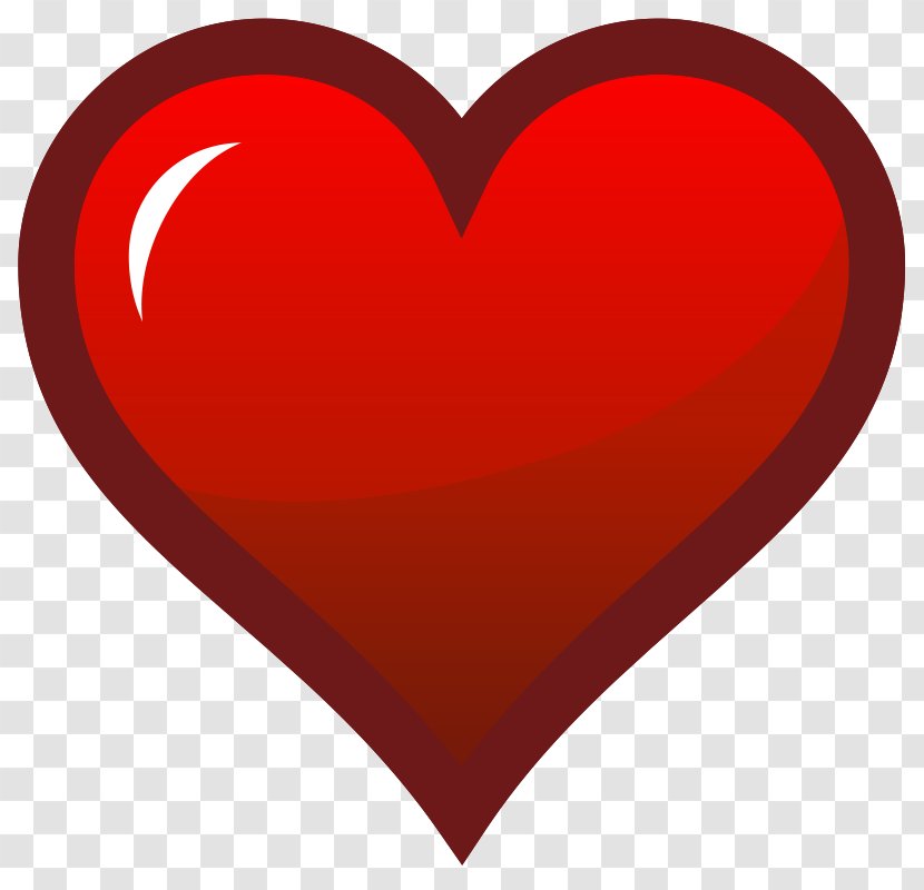 Clip Art - Heart - Pictures Of A Transparent PNG