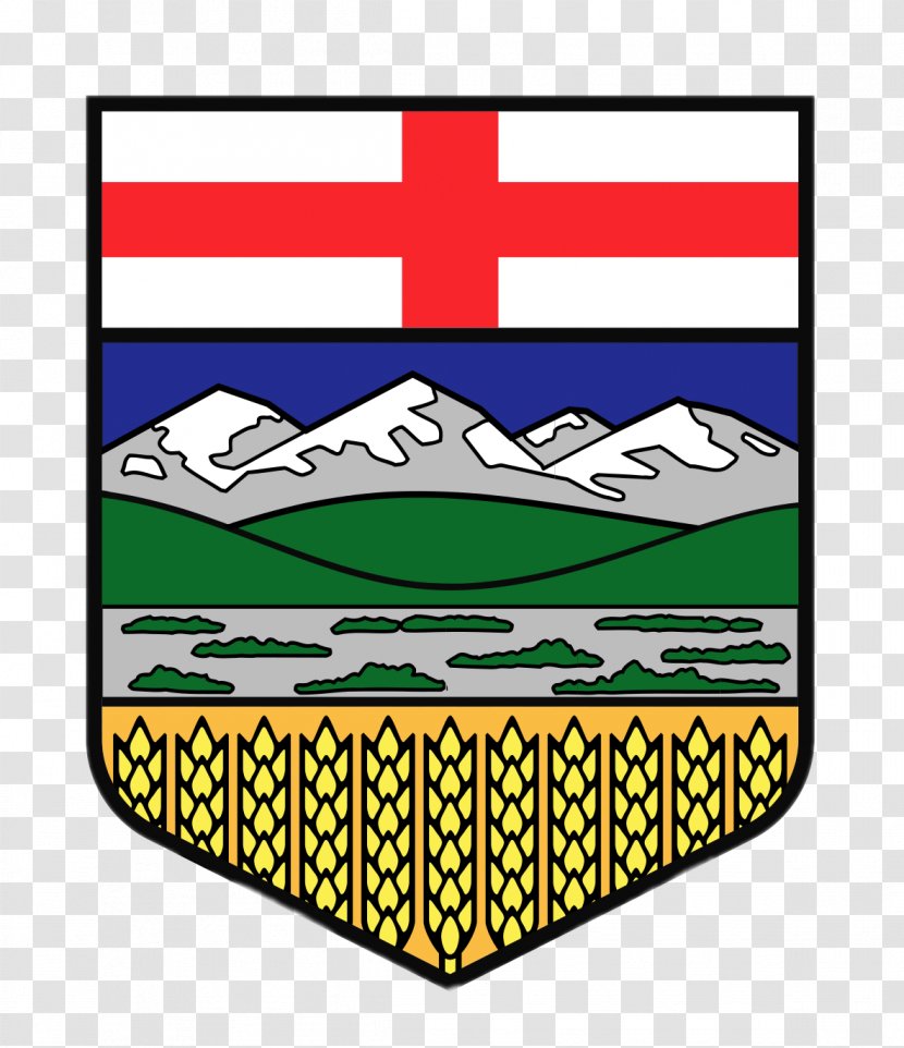Flag Of Alberta Provinces And Territories Canada - Signage Transparent PNG