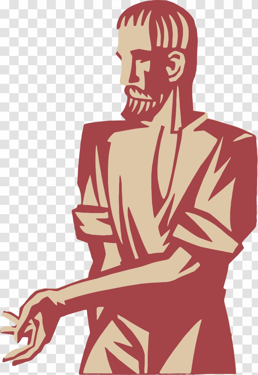 Clip Art - Tree - Wise Man Transparent PNG