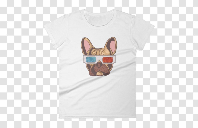 French Bulldog T-shirt Glasses Snout - Non Sporting Group Transparent PNG