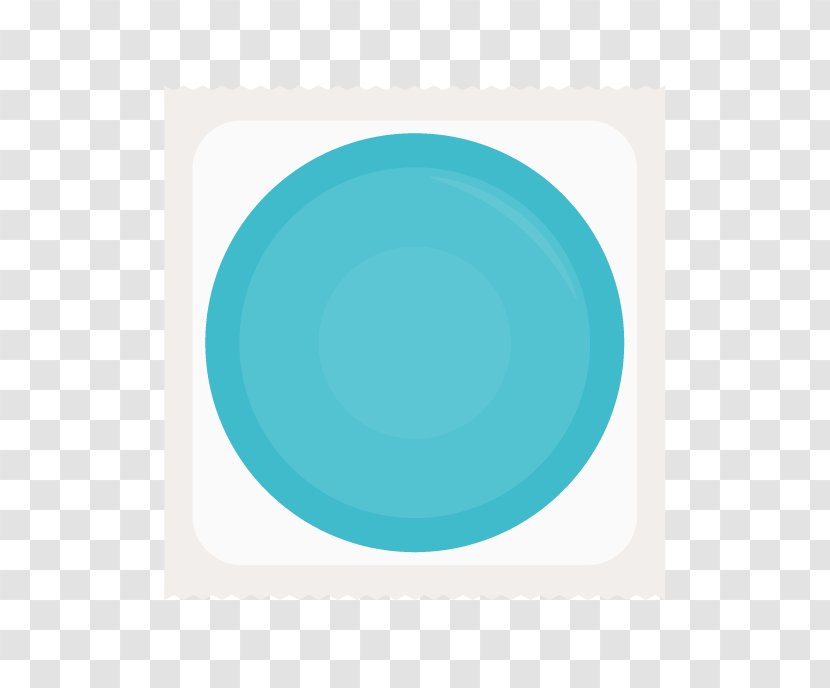 Turquoise Circle - Aqua - Design Transparent PNG