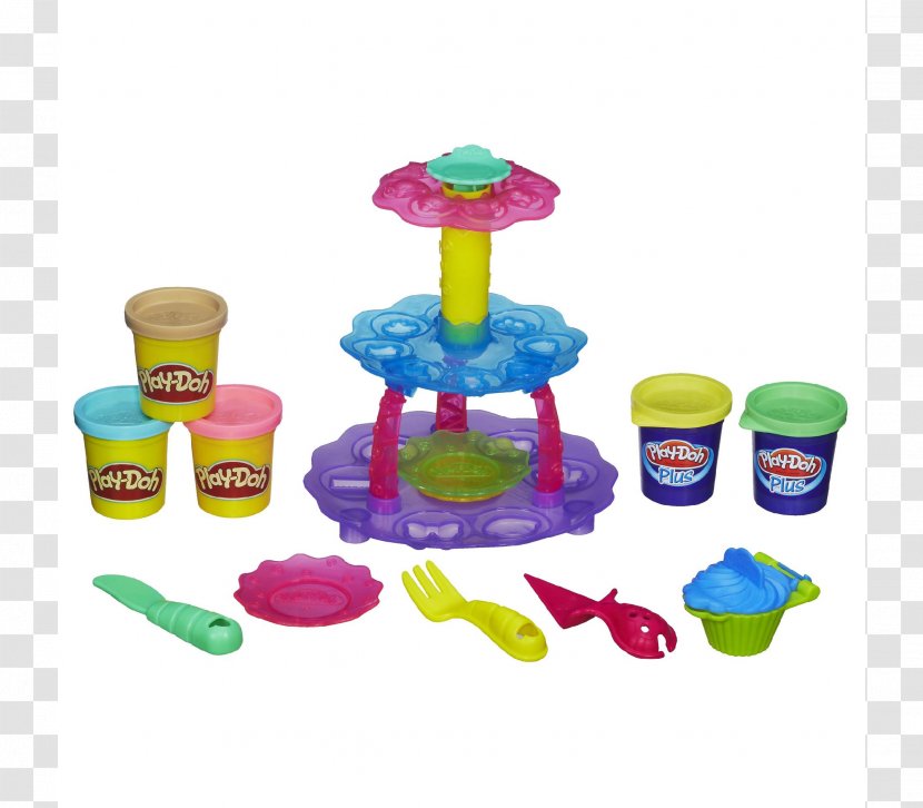 Cupcake Play-Doh Frosting & Icing Dough Toy - Play Transparent PNG