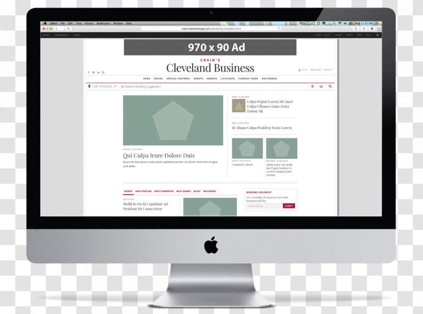 Responsive Web Design Brand E-commerce - Display Device Transparent PNG