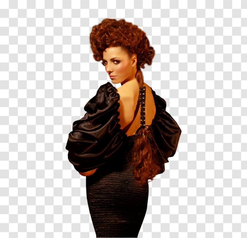 Long Hair - Afro - Fashion Model Transparent PNG