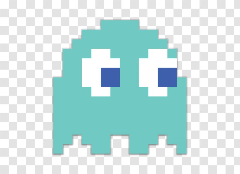 Pac-Man Games Ghosts - Symmetry - Blue Ghost Cliparts Transparent PNG