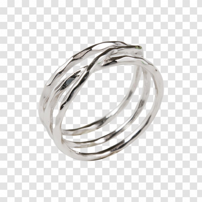 Wedding Ring Sterling Silver Gold - Colored Transparent PNG