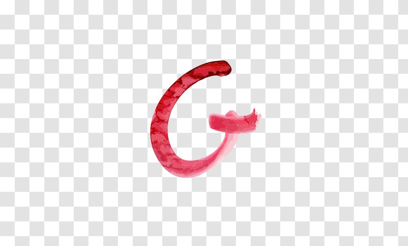 Letter G - English Alphabet - Pink Letters Transparent PNG