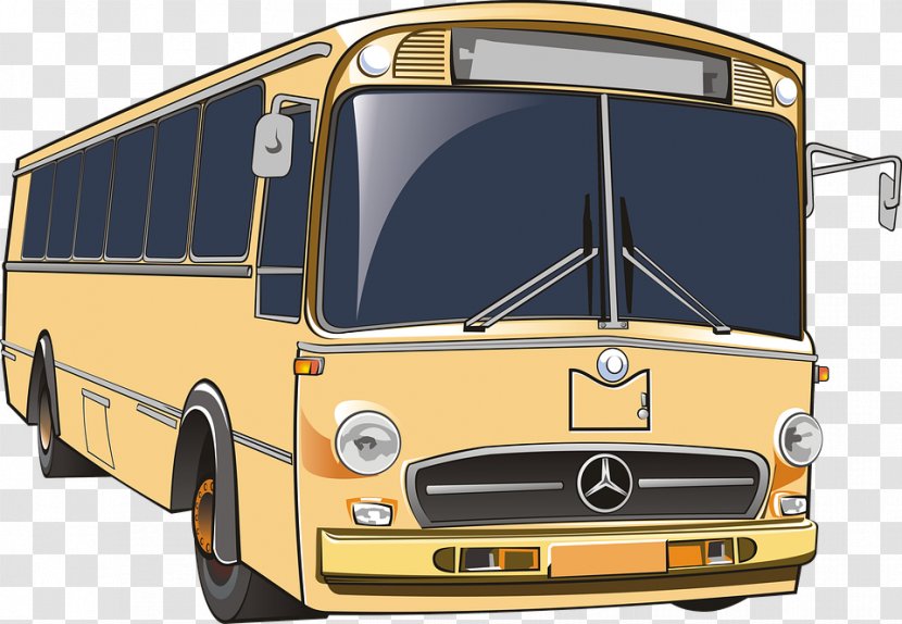 Bus Car Vehicle Transport Mercedes-Benz - Mercedesbenz Transparent PNG