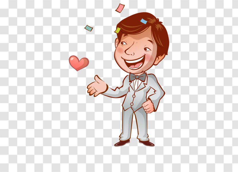 Marriage Engagement Convite - Heart - Happy Groom Transparent PNG