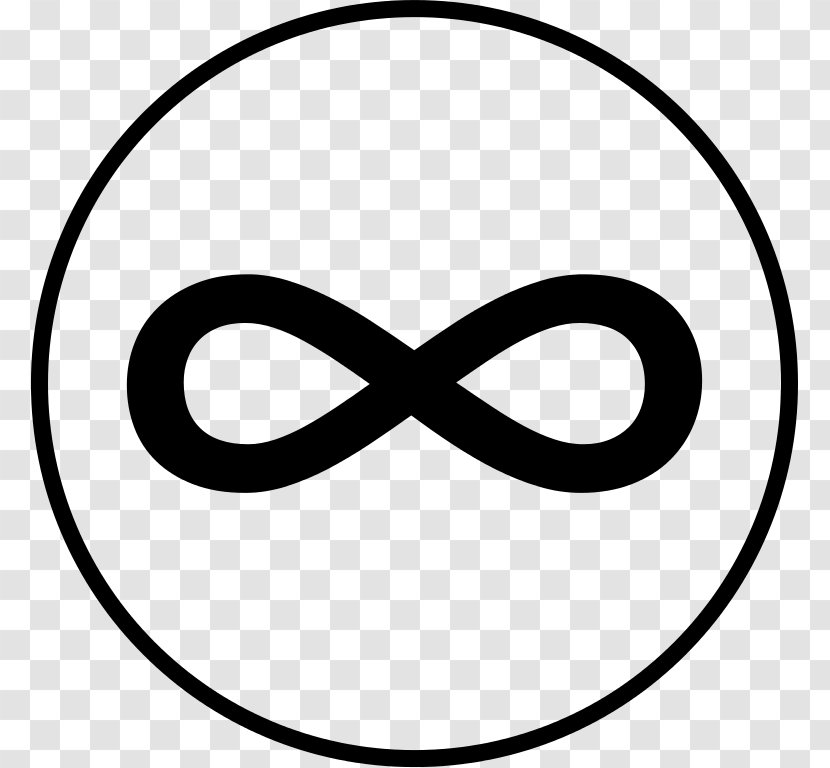 Infinity Symbol Circle Clip Art - Text Transparent PNG