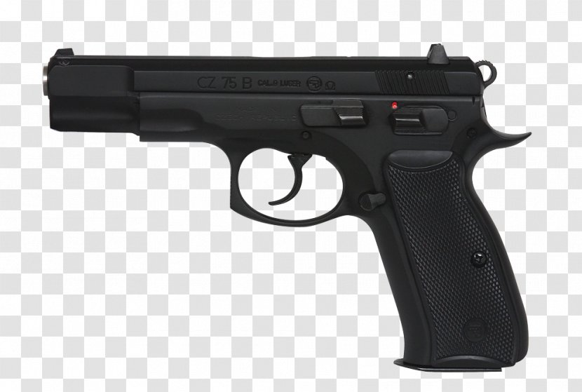 CZ 75 SP-01手枪 Česká Zbrojovka Uherský Brod CZ-USA 9×19mm Parabellum - Cartoon - Handgun Transparent PNG