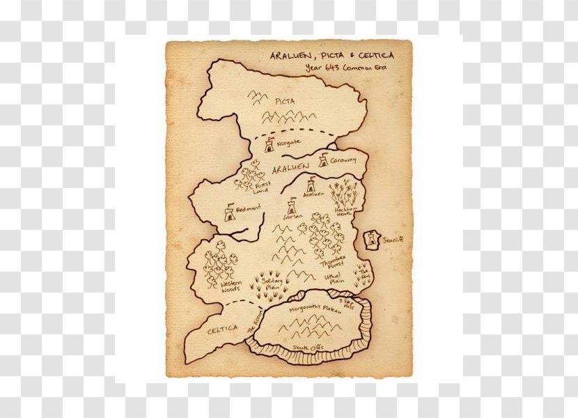 The Ruins Of Gorlan Kings Clonmel Ranger's Apprentice Burning Bridge Siege Macindaw - Book Series - Map Transparent PNG