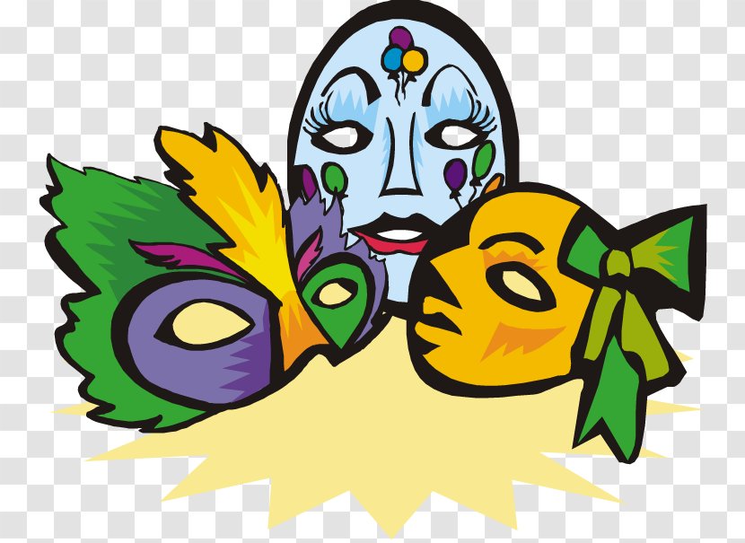 Brazil Mask Mardi Gras Carnival Clip Art - Brazilian Transparent PNG